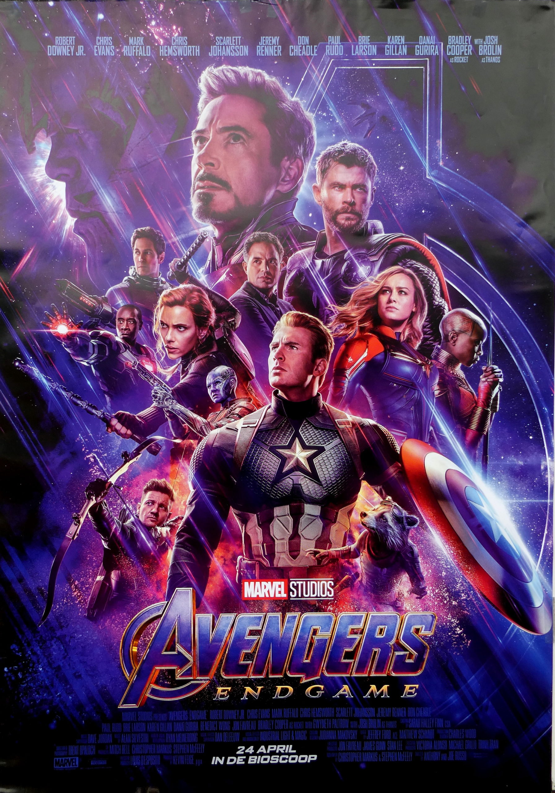Avengers - Endgame - Dubbel sided cinema poster