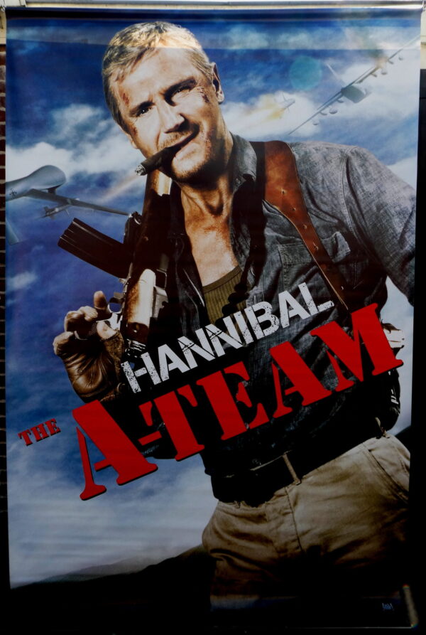 The A-Team - Hannibal - Liam Neeson - Cinema banner