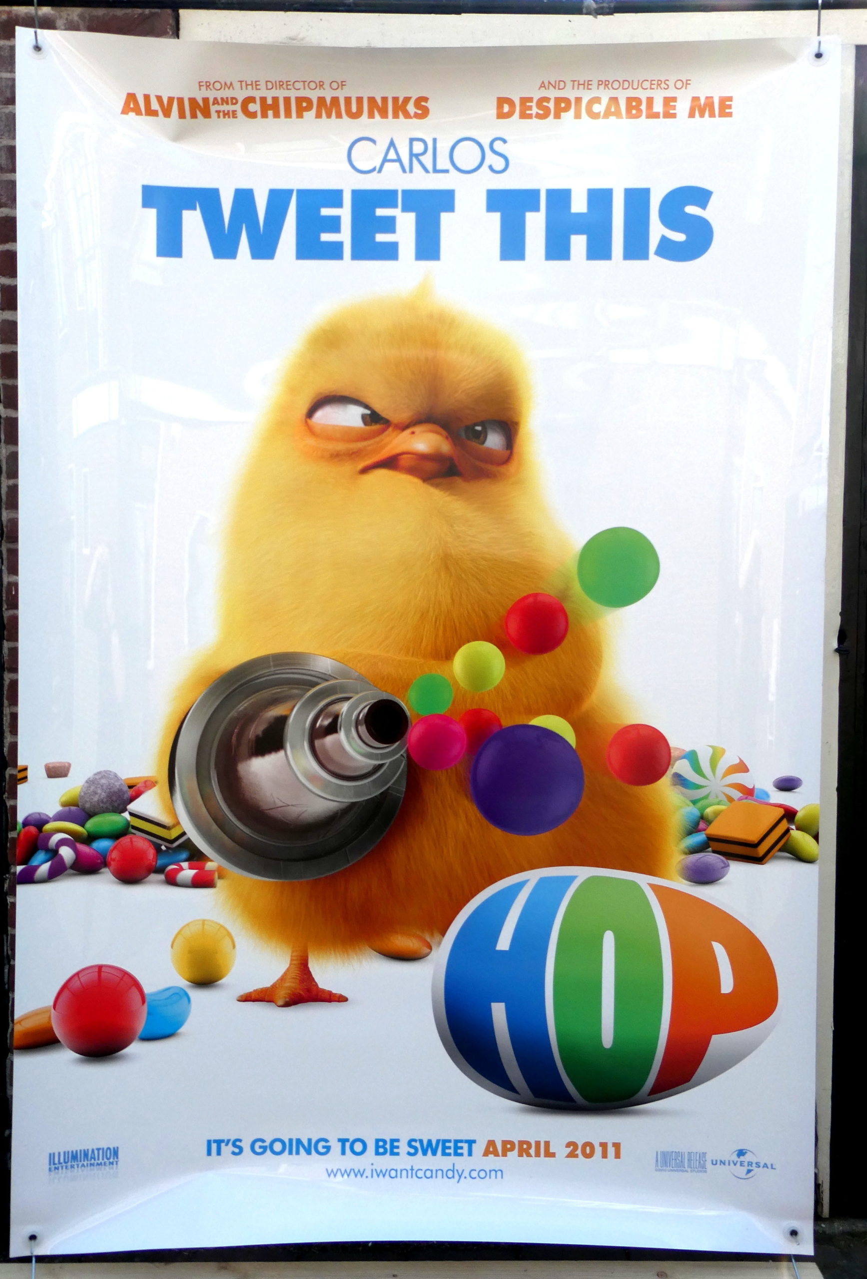 HOP - set van 4: Phil, Carlos, Eb & The Pink Barets - Cinema banner