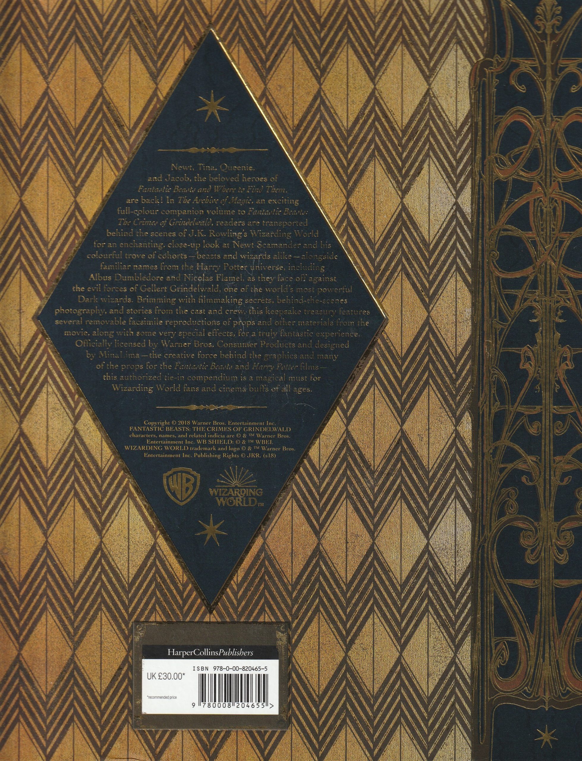 The Crimes of Grindelwald- The Archive of Magic - Boek