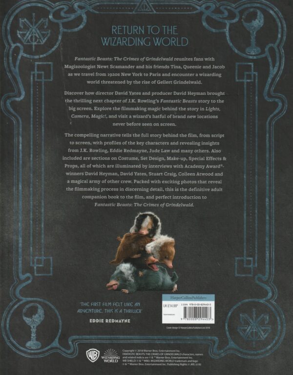 The Crimes of Grindelwald - Lights, Camera, Magic - Boek