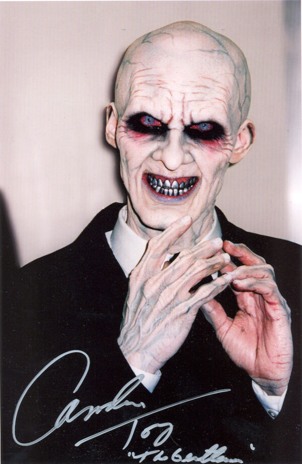 Camden Toy - The Gentleman - Buffy the Vampire Slayer - Signed picture