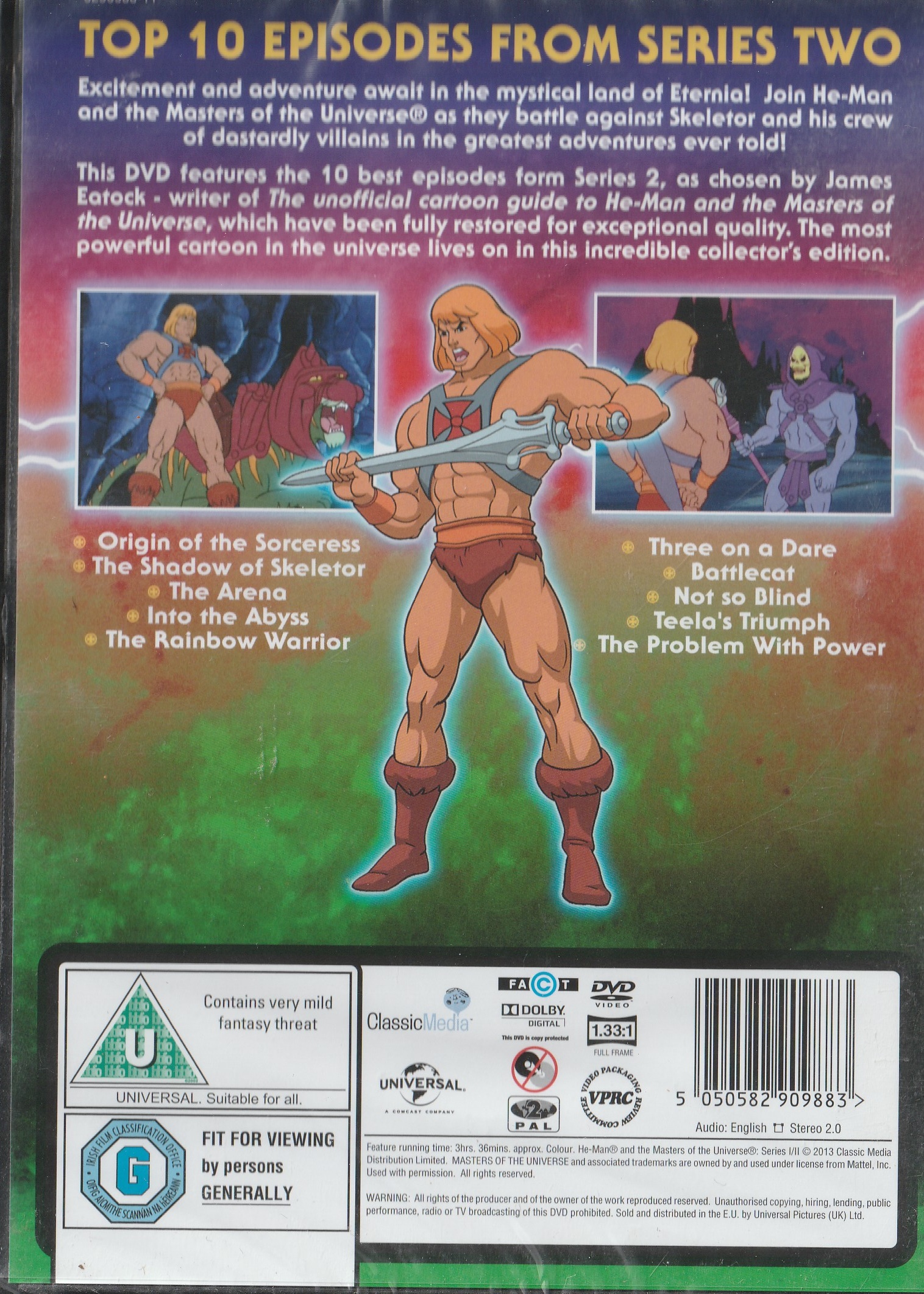 DVD - He Man - The Best of Season Two