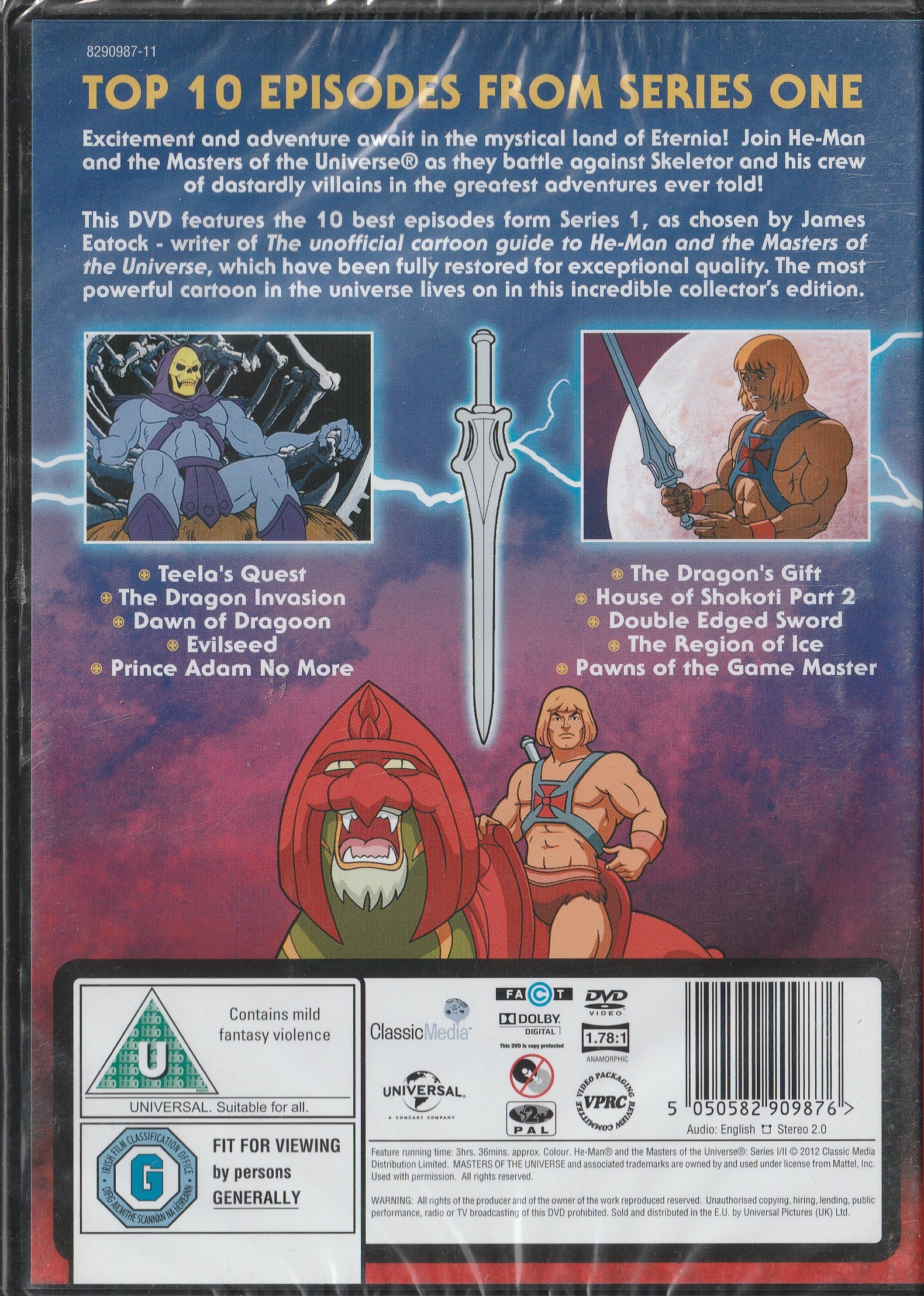 DVD - He Man - The Best of Season One