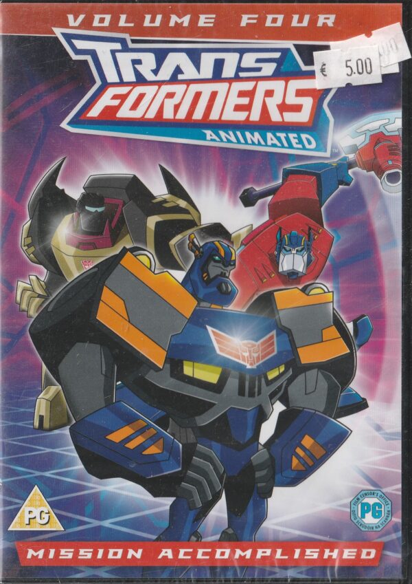 DVD - Transformers - Animated - Volume 4 - Mission Accomplished