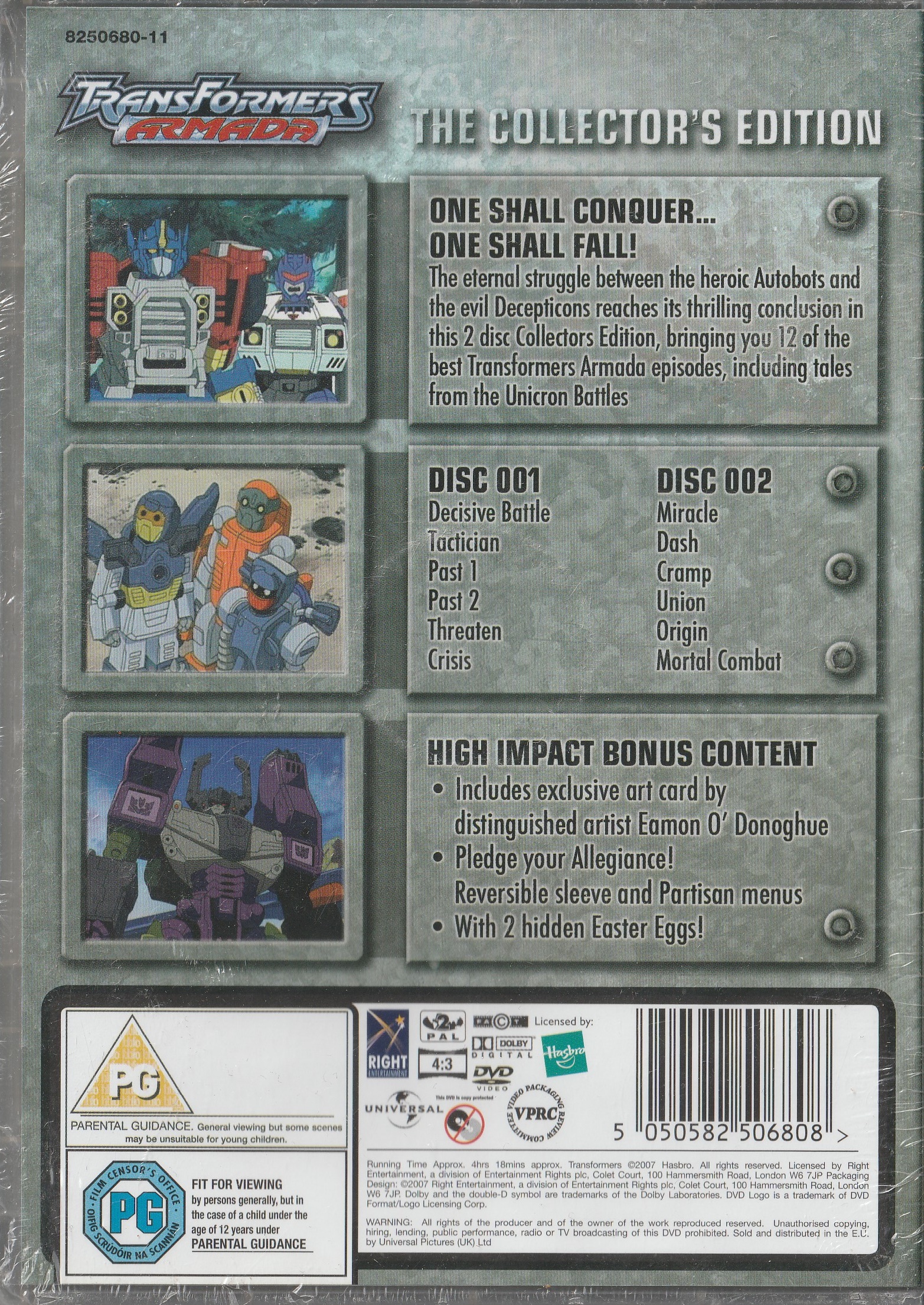 DVD - Transformers - Armada