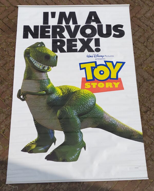 Toy Story - Rex en Mr Patato Head - Dubbelzijdige bioscoop banner