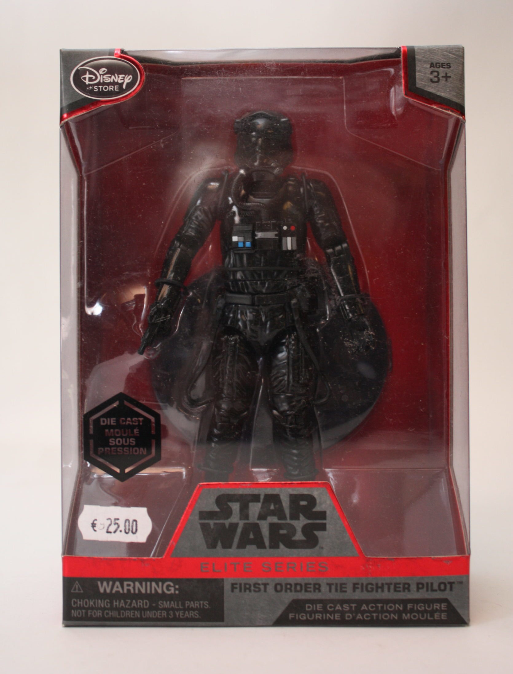 First Order Tie Fighter Pilot - Star Wars - The Force Awakens - Die Cast Elite Series