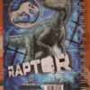 Jurrasic Parc - Blue - 3D Notebook