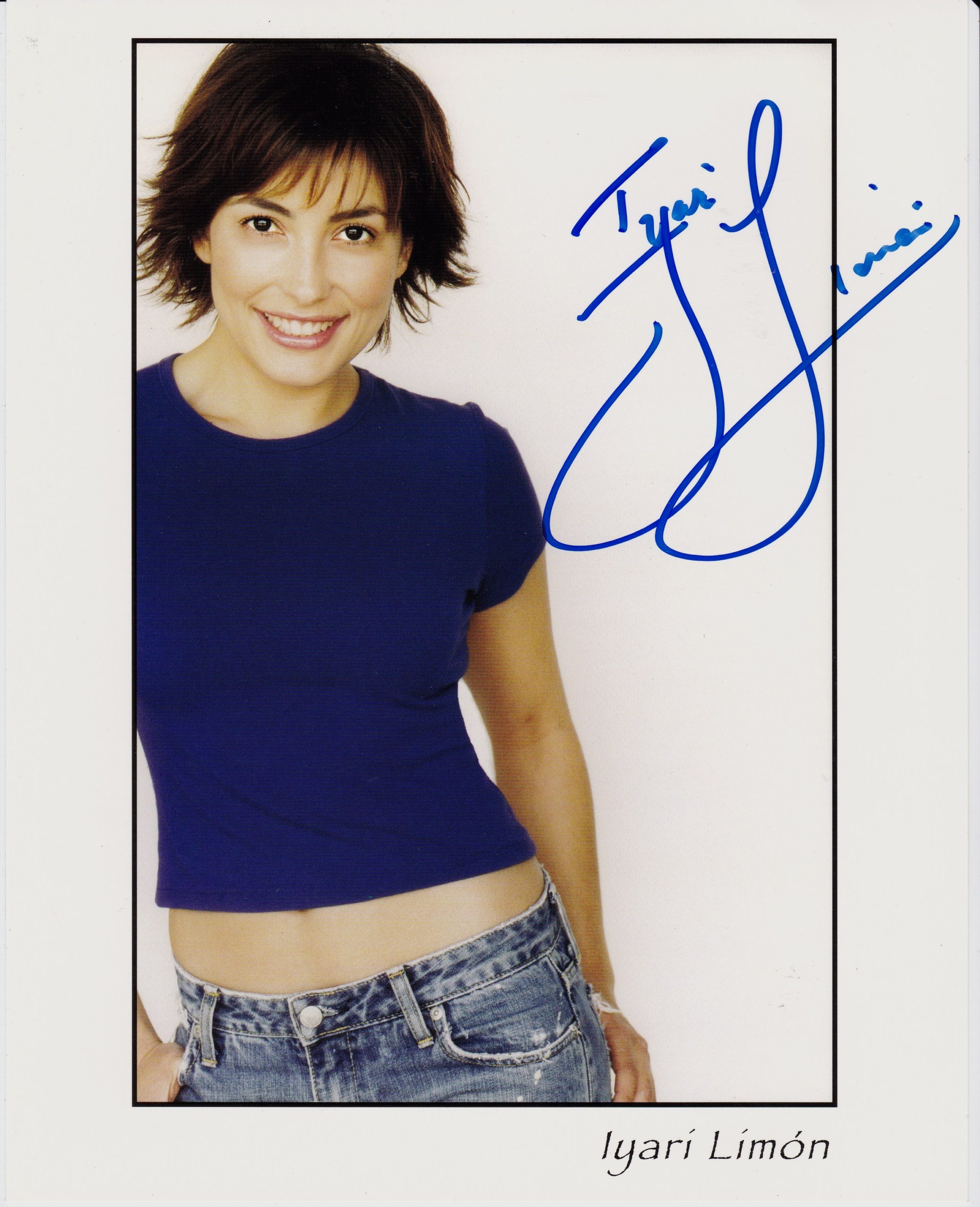 Iyari Limon - Signed pic