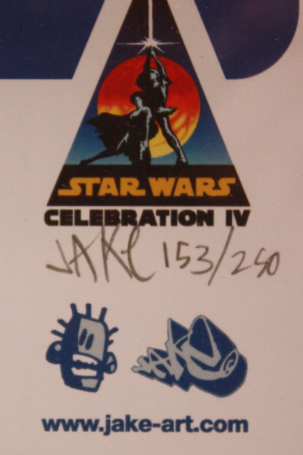 Star Wars - JAKe Art - Celebration IV - Exclusive print