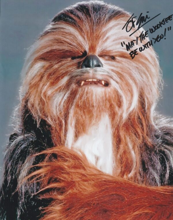 John Coppinger - Senator Ki Adi Mundi - Star Wars EPI - Signed picture
