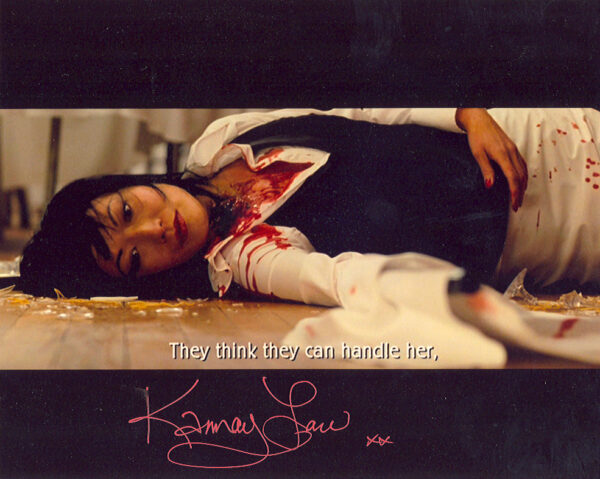 Kamay Lay - Assasin Waitress - Revolver - Signed pic