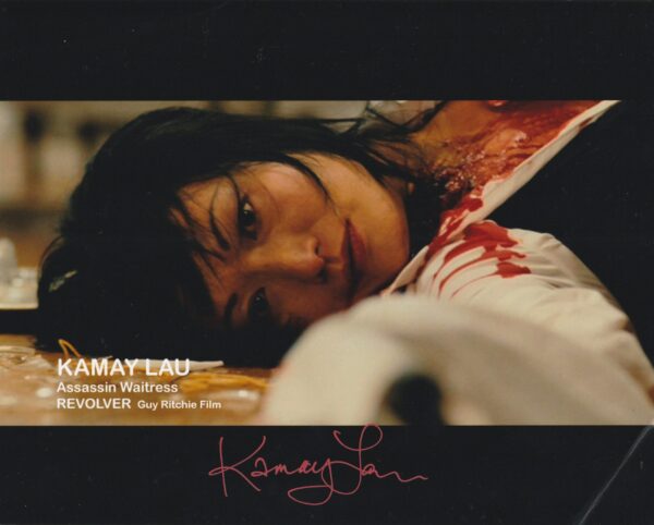 Kamay Lau - Assasin Waitress - Revolver - Signed pic