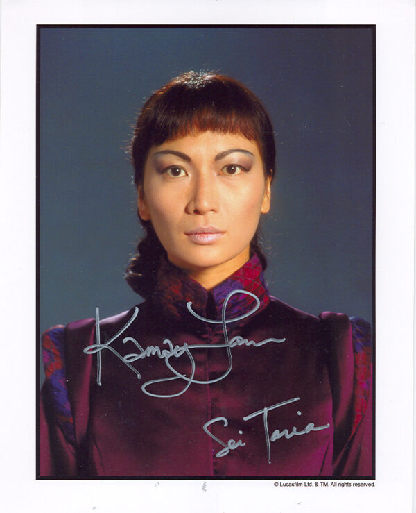 Kamay Lau - Se Taria - Star Wars EP 1 - Signed picture