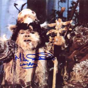 Mike Edmonds - Logray - Star Wars - Return Of The Jedi - Gesigneerde foto
