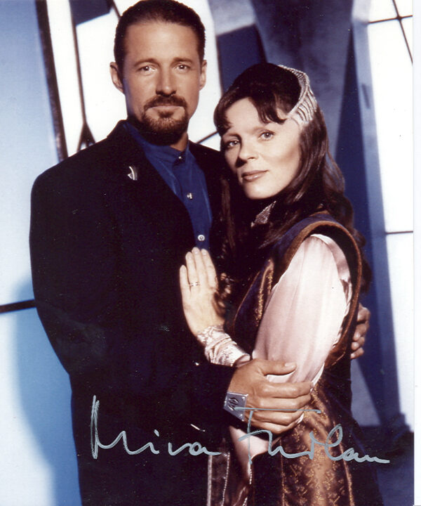 Mira Furlan – Ambassador Delenn – Babylon 5 – Signed picture
