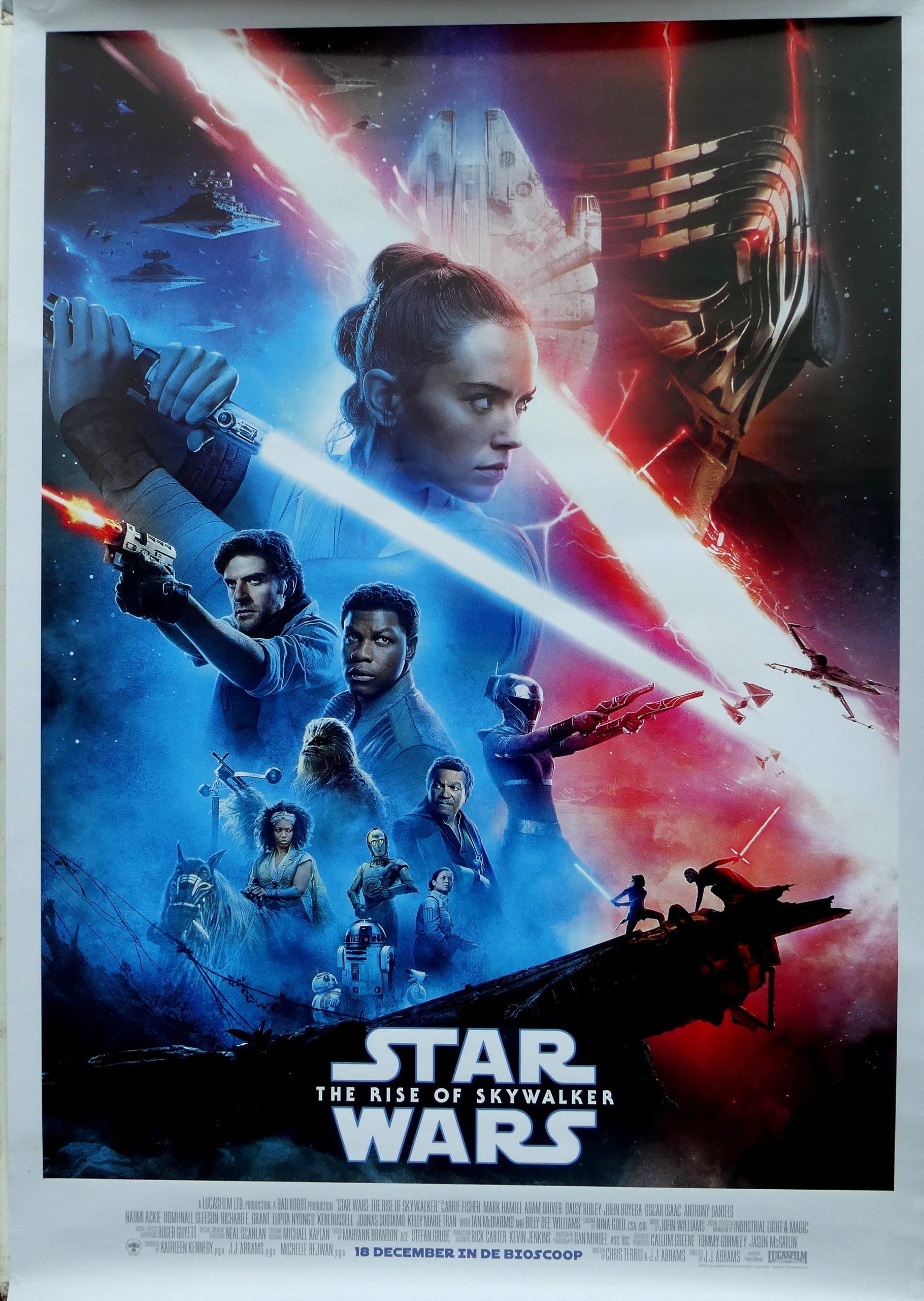 Star Wars - Rise of Skywalker - Dubbel sided cinema poster