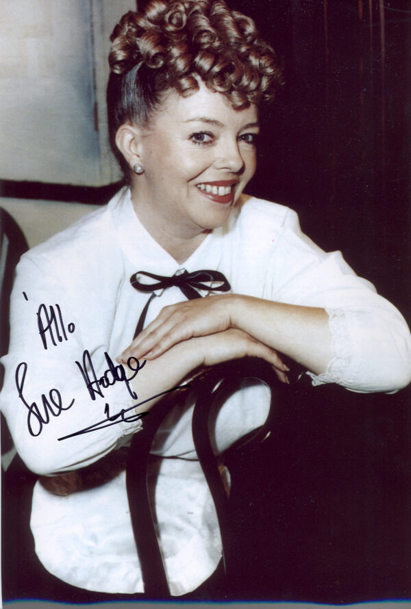 Sue Hodge - Allo Allo - Mimi Labonq - Signed picture