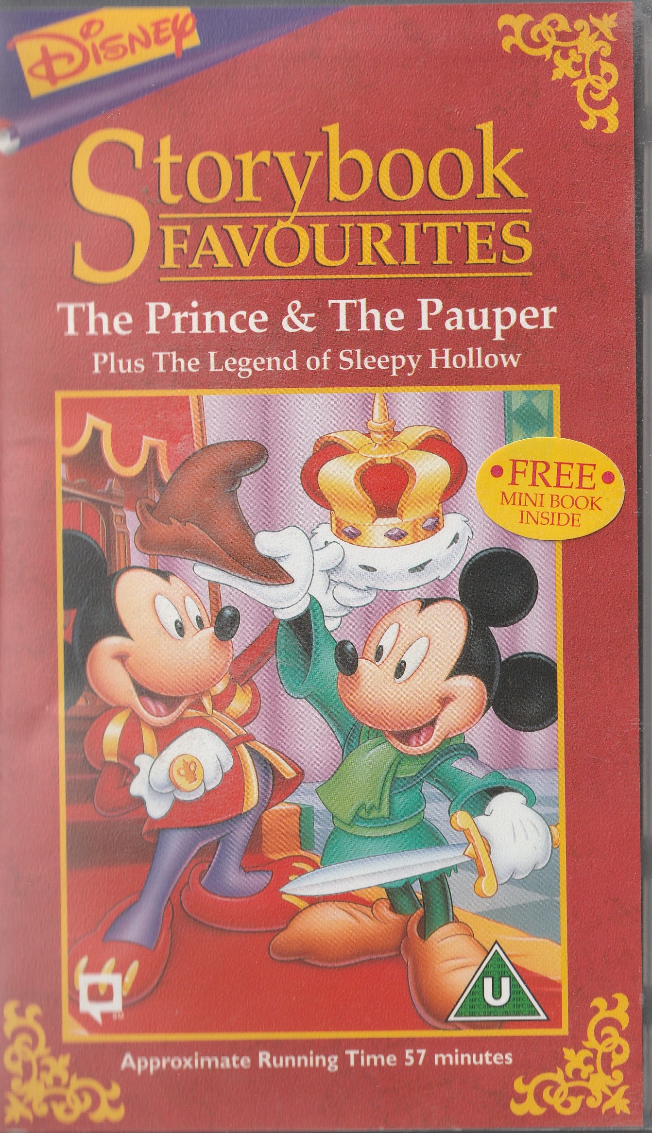 Disney - Storybook Favourites - The Prince & The Pauper - VHS