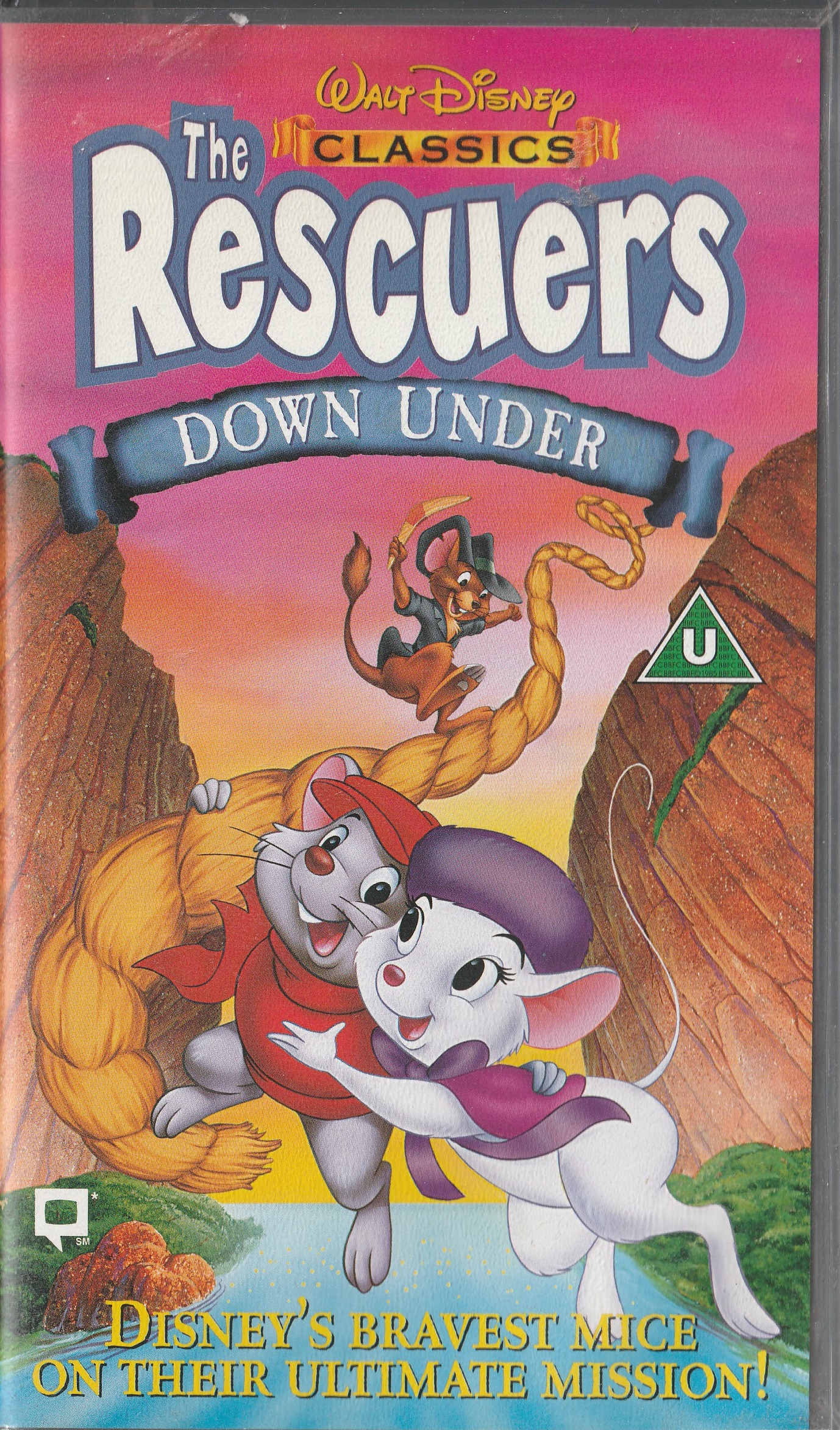 Disney - The Rescuers Down Under - VHS