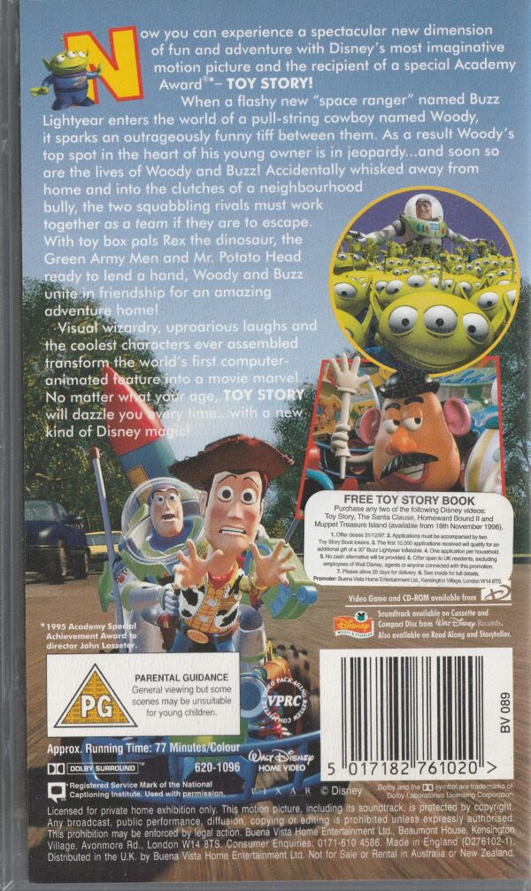 Disney - Toy Story - WS VHS