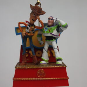 Disney - Toy Story - Woody and Buzz Lightyear - Singing Hanging Ornament ornament