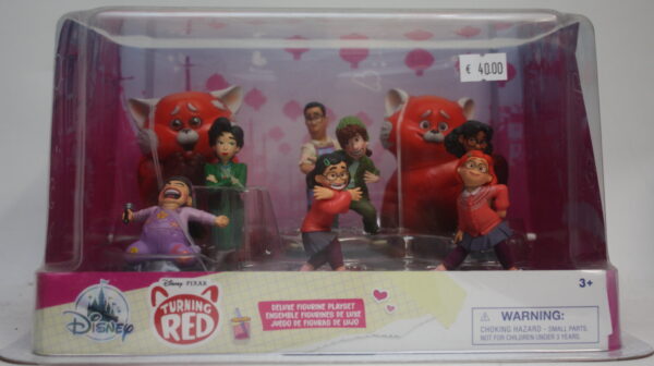 turning red playset disney