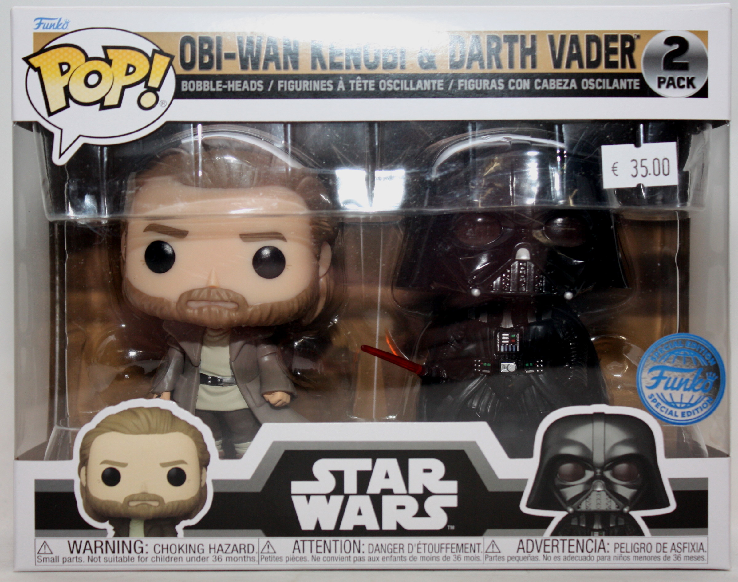 Star Wars - Funko set Obi-One & Darth Vader - Sorry! No Subtitles