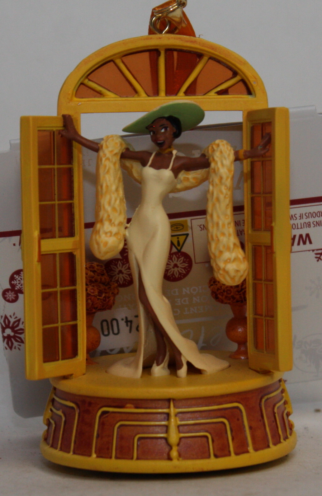 tiana gala singing ornament