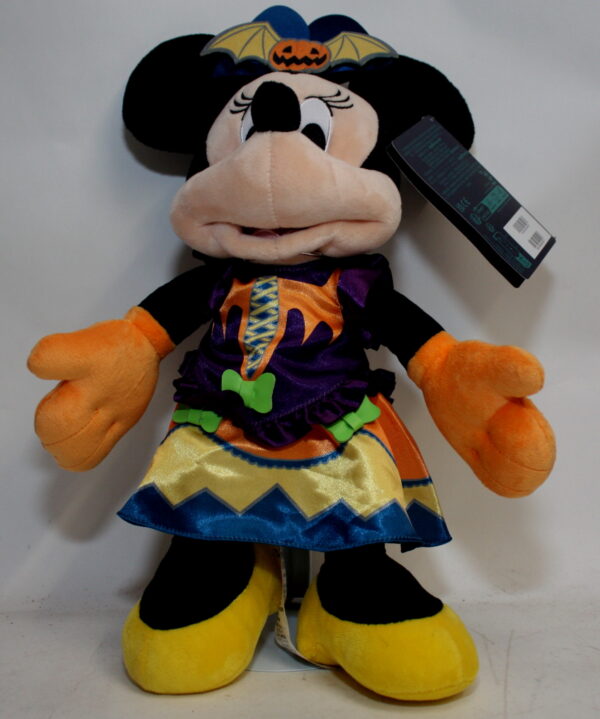 2023 Halloween Minnie pic A 2023 - Halloween Minnie Mouse - Glow in the Dark - Medium Pluche