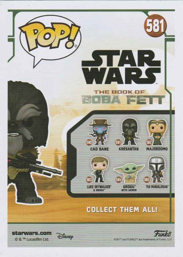 Funko #581 - Star Wars - The Book of Boba Fett - KRRSANTAN