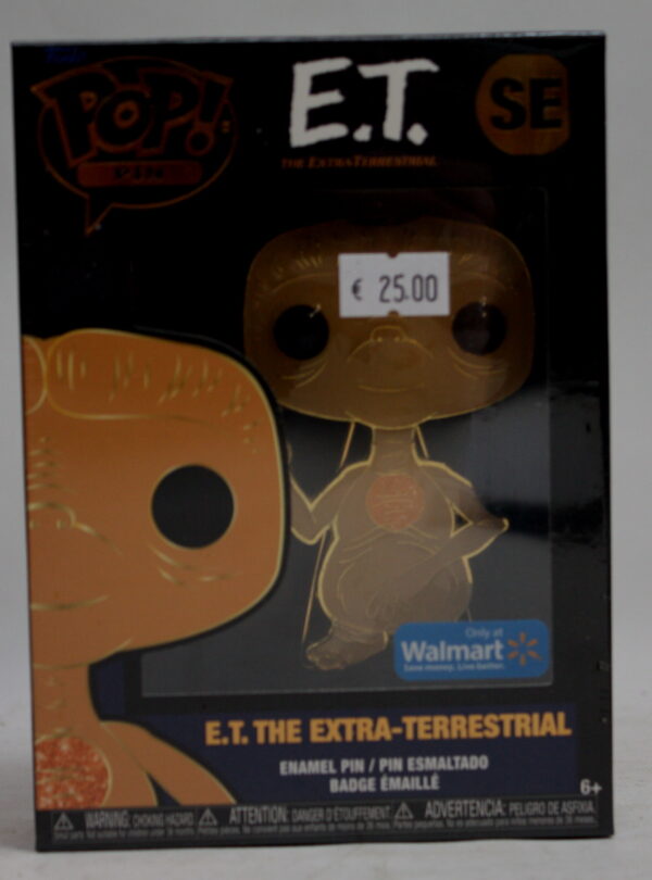 E.T. enamal pin funko pop se wallmart