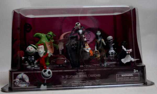 the nightmare before christmas pvc set