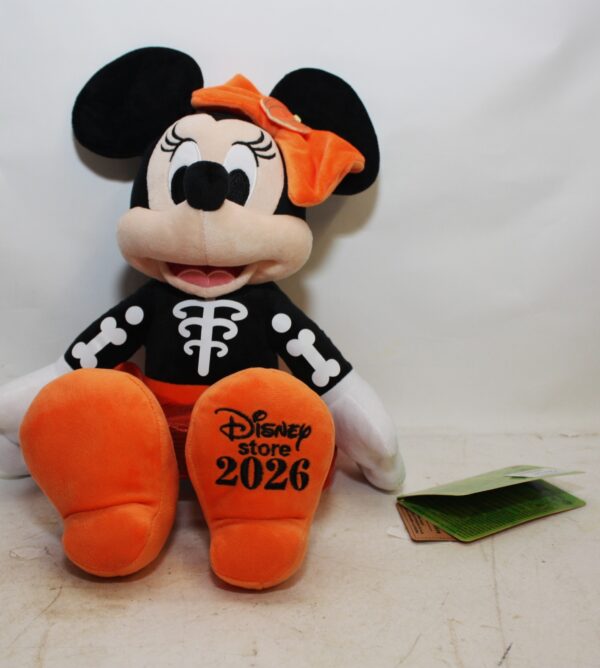 Mickey Mouse Skeleton Halloween Medium Sof Toy pic A Mickey Mouse Skeleton Halloween Medium Soft Toy