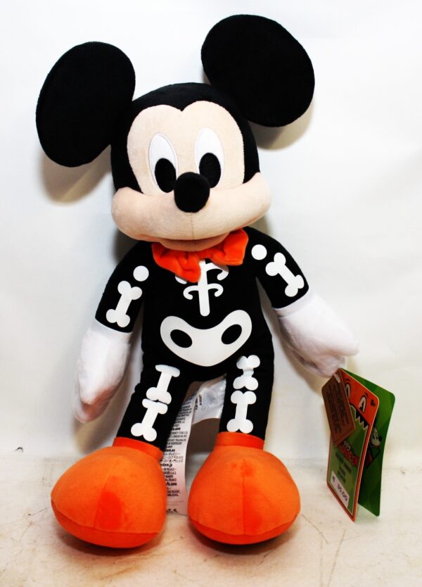 Mickey Mouse Skeleton Halloween Medium Sof Toy pic Ejpg. Mickey Mouse Skeleton Halloween Medium Soft Toy